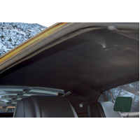 1969-70 Mustang Coupe Headliner - Dark Green Moonskin Grain