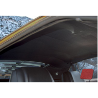 1969-70 Mustang Coupe Headliner - Bright Red Moonskin Grain