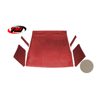 1964-66 Mustang Coupe 1-Piece Headliner - White Sierra Grain Vinyl