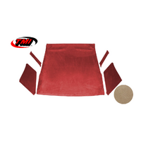 1964-66 Mustang Coupe 1-Piece Headliner - Parchment Sierra Grain Vinyl