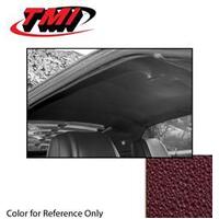 1964.5-68 Mustang Fastback Headliner - Dark Red Moonskin Grain