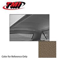 1964.5-68 Mustang Fastback Headliner - Parchment Moonskin Grain