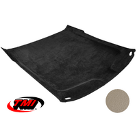 1971-73 Mustang Sportsroof 1-Piece Headliner - White Sierra Grain Vinyl
