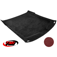 1971-73 Mustang Sportsroof 1-Piece Headliner - Dark Red Sierra Grain Vinyl