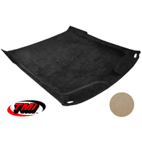 1971-73 Mustang Sportsroof 1-Piece Headliner - Light Parchment Sierra Grain Vinyl