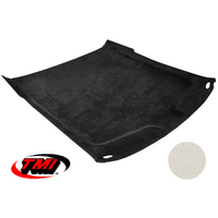 1971-73 Mustang Sportsroof 1-Piece Headliner - White Corinthian Vinyl