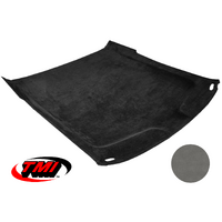 1971-73 Mustang Sportsroof 1-Piece Headliner - Dove Grey UniSuede