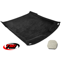 1971-73 Mustang Sportsroof 1-Piece Headliner - Mocha Parchment UniSuede
