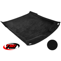 1971-73 Mustang Sportsroof 1-Piece Headliner - Black Unisuede