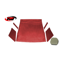 1964-66 Mustang Fastback 1-Piece Headliner - Ivy Gold Sierra Grain Vinyl