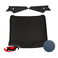 1969-70 Mustang Sportsroof 1-Piece Headliner - Blue Sierra Grain Vinyl
