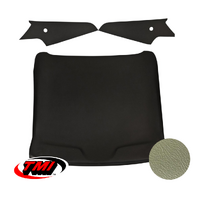 1969-70 Mustang Sportsroof 1-Piece Headliner - Light Ivy Gold
