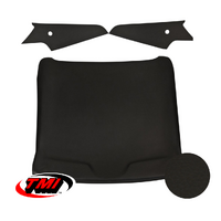 1969-70 Mustang Sportsroof 1-Piece Headliner - Black Charcoal Vinyl