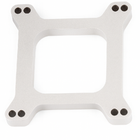 Universal Carb Spacer 1" Hi-Rise Adapter to suit Holley 4 Barrel