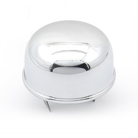 MR Gasket Push On Oil Cap Chrome 1.5" Tube
