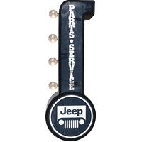 JEEP PARTS & SERVICE VINTAGE LED MARQUEE OFF THE WALL SIGN