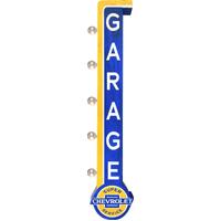 VINTAGE CHEVROLET SUPER SERVICE LED MARQUEE SIGN