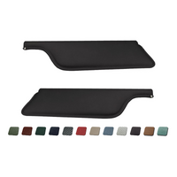 1969-70 Mustang Coupe/Sportsroof Sunvisors (1 Pair)