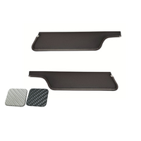 1971-73 Mustang Convertible Carbon Fibre Look Sunisors (1 Pair)