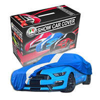 Autotecnica Indoor Show Car Cover - Blue, Extra Large upto 5.5m