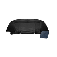 1971-73 Mustang Convertible Corinthian Vinyl Well Liner - Medium Blue