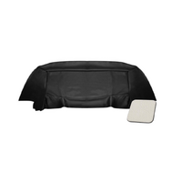 1971-73 Mustang Convertible Corinthian Vinyl Well Liner - White