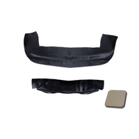 1964-70 Mustang Convertible Sierra Vinyl Well Liner - White