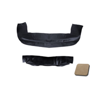 1964-70 Mustang Convertible Sierra Vinyl Well Liner - Dark Parchment