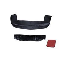 1964-70 Mustang Convertible Sierra Vinyl Well Liner - Bright Red