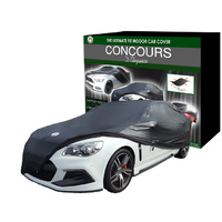 Autotecnica Indoor Show Car Cover Concours D'Elegance - Black, Large upto 4.5m Stretch