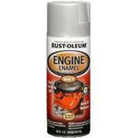 Rustoleum Engine Enamel - 312g - Cast Coat Aluminum