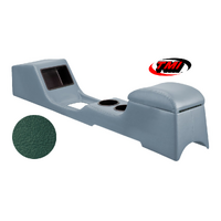 1967-68 Mustang Sport Standard Full Length Console - Dark Turquoise