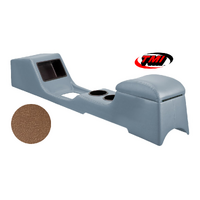 1967-68 Mustang Sport Standard Full Length Console - Saddle