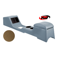 1967-68 Mustang Sport Standard Full Length Console - Nugget Gold