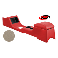 1967-68 Mustang Sport Standard Full Length Console w/ Factory AC - White