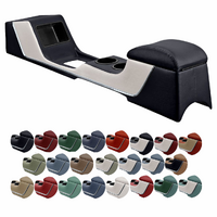 1964-66 Mustang Sport Deluxe Full Length Console w/ Chrome Trim (No AC)