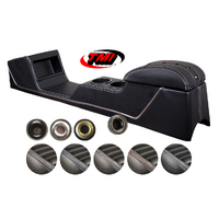 1967-68 Mustang Sport XR Full Length Console w/ Chrome Accent