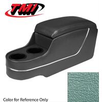 1965-73 Mustang (w/o Factory Console) Deluxe Pony Console - Turquoise