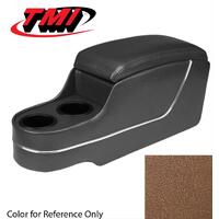 1965-73 Mustang (w/o Factory Console) Deluxe Pony Console - Saddle