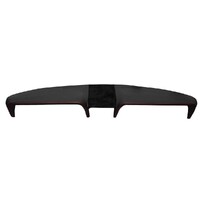 1964-66 Mustang Sport R Molded Foam Dash Pad - Premium Vinyl, Red Stitching