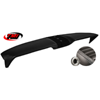 1967-68 Mustang Sport XR Molded Fibreglass Dash Pad - Black Stitching/Steel Grommets