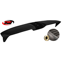 1971-73 Mustang Sport XR Molded Fibreglass Dash Pad - Black Stitching/Brass Grommets