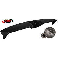 1971-73 Mustang Sport XR Molded Fibreglass Dash Pad - White Stitching/Black Grommets