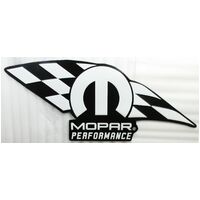 Shaped & Embossed Metal Tin Sign - Mopar Hemi Garage 24.5" x 10.2"