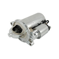 Ford Hi Torque Mini Starter Motor 2.4hp Auto & Manual Trans 260 289 302 351 Long Nose - Chrome