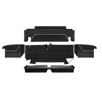 1964-66 Mustang Coupe/Convertible 1-Color Sport II 6 Piece Trunk Kit (5 Panels & 1 Carpet) Palomino