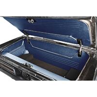 1964-66 Mustang Fastback 1-Color Sport II Trunk Kit - 5Pc w/4 Panels & 1 Carpet Kit - Blue/Black