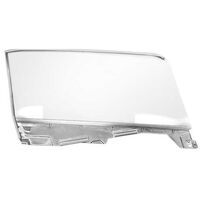 1964 - 1966 Mustang Door Glass Assembly LH Clear - Convertible