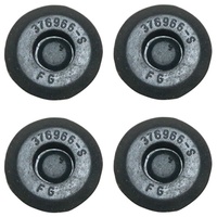 1964 - 1970 Mustang Front Fender Apron Trans. Cross Member Plug 5/8" - Set of 4