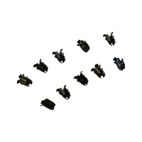 1964 - 1973 Mustang Emblem Barrel Clip - Small .062" - .072" - Pack of 10